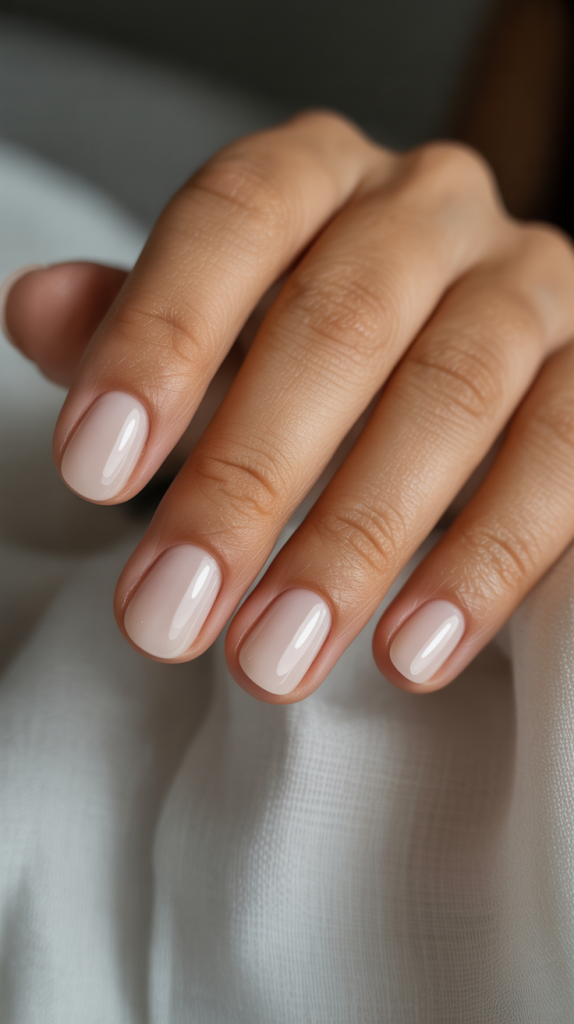 Timeless Classic Milky Nude French Tips